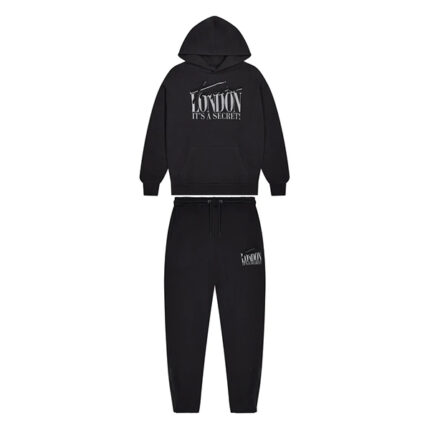 Official Trapstar Black Dres Tracksuit